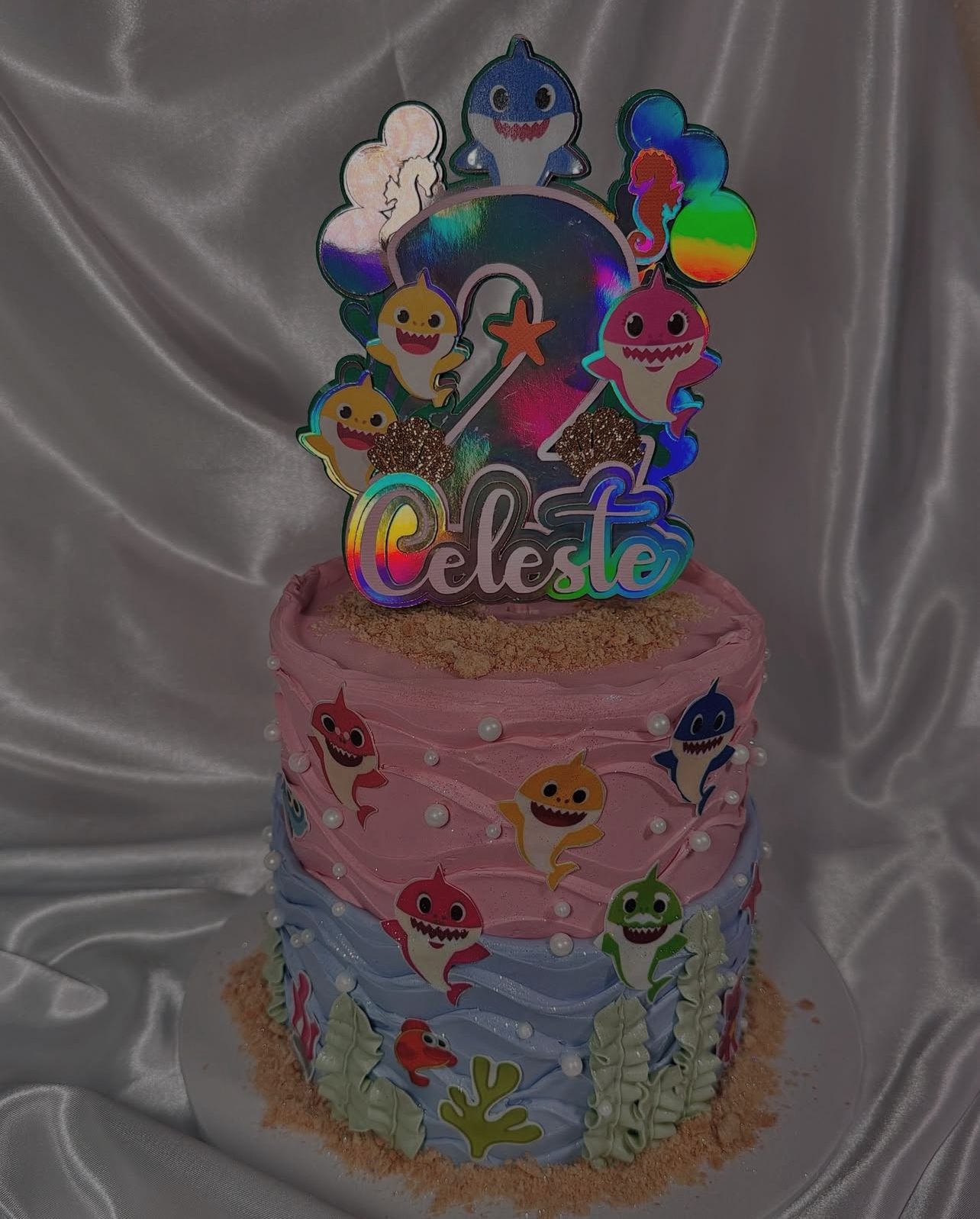 Under the Sea Birthday Cake 🌊🦈🐠